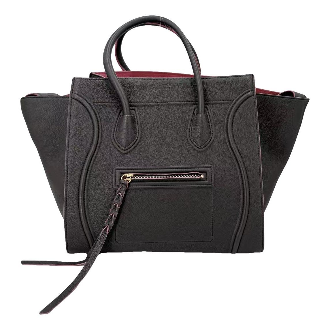 Leather handbag