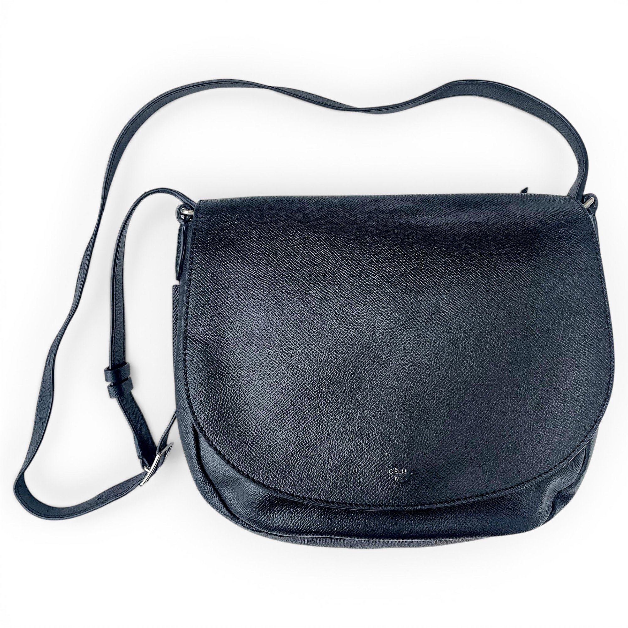 Leather crossbody bag
