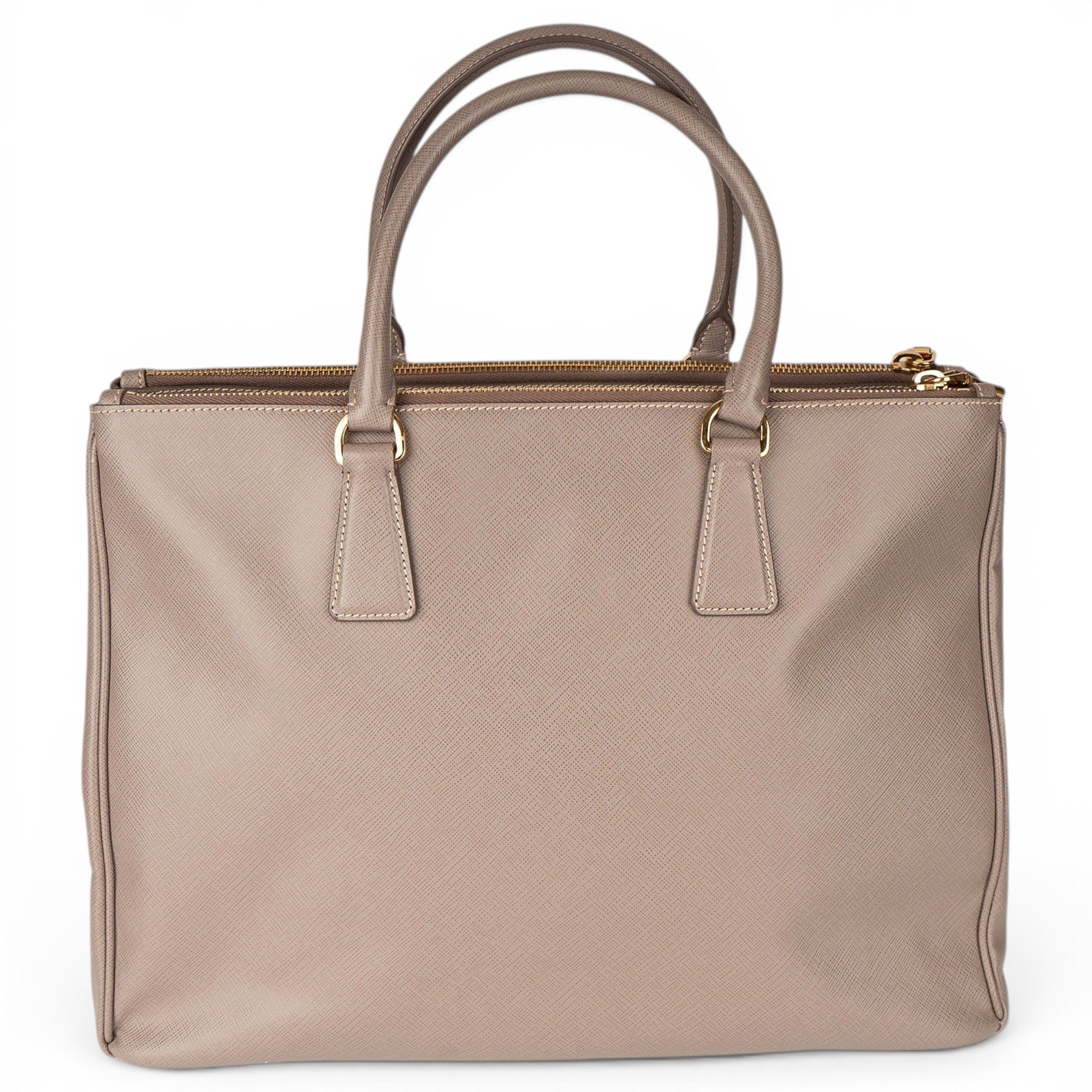 Leather tote