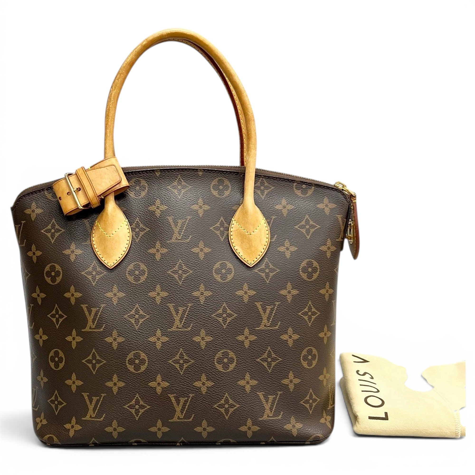 Lockit leather handbag