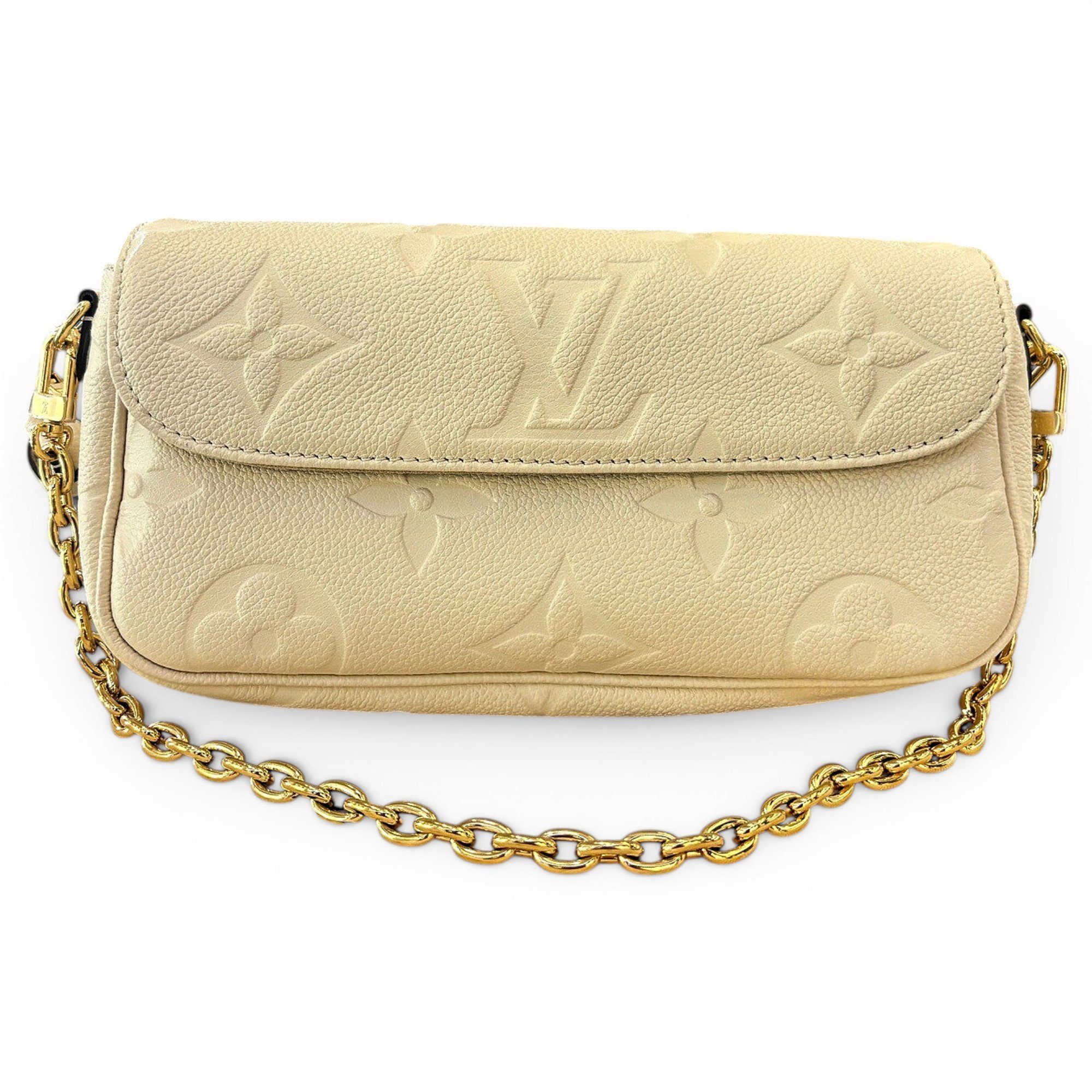 Twist Belt Wallet On Chain leather crossbody bag