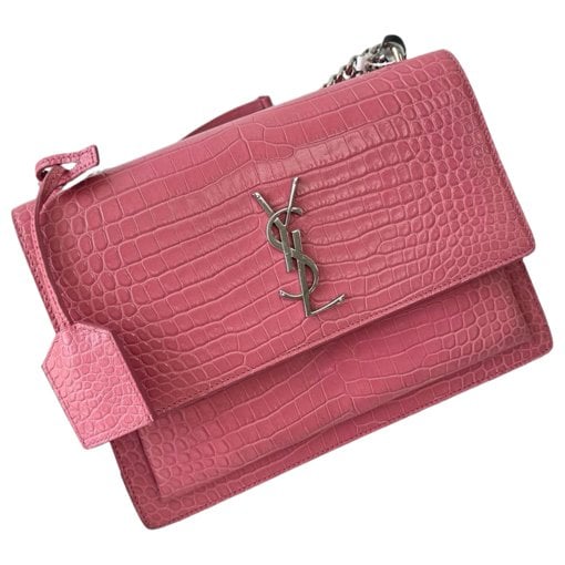 Sunset leather crossbody bag