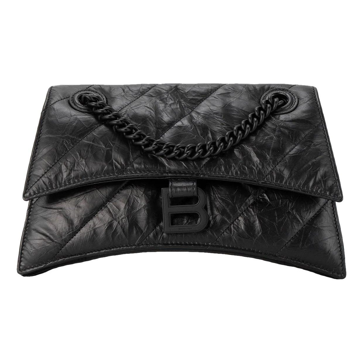 Crush leather bag