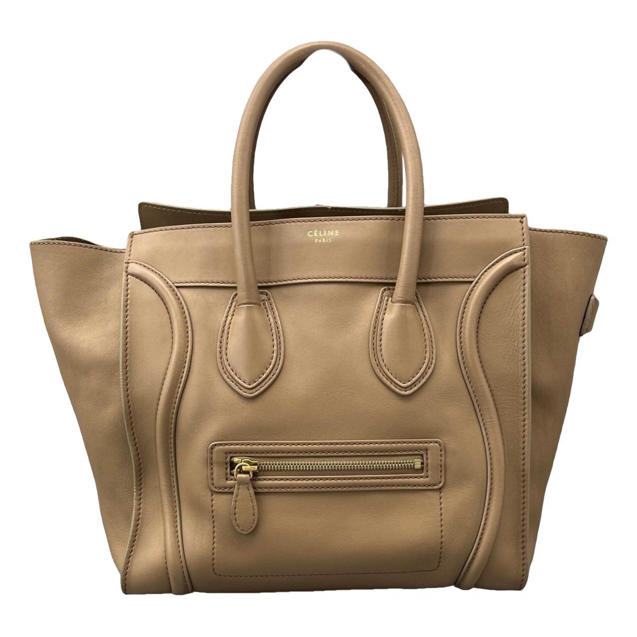 Luggage leather handbag