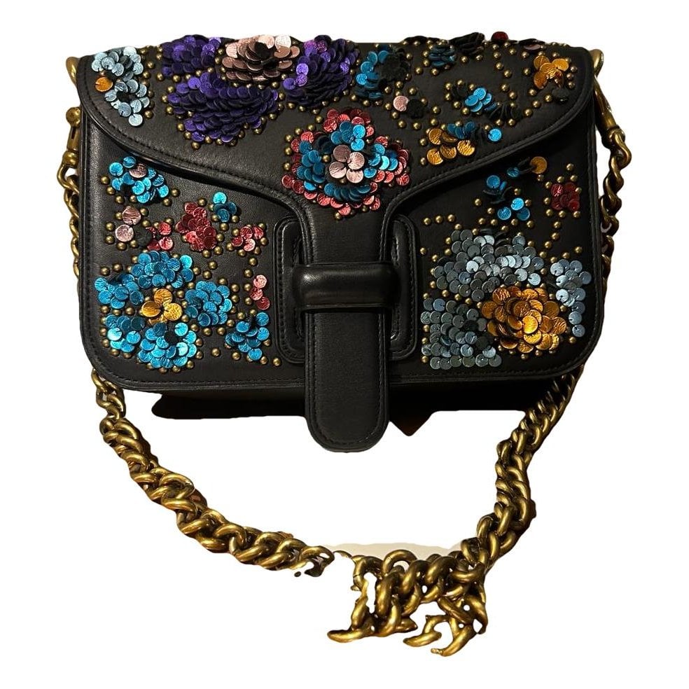 Leather crossbody bag