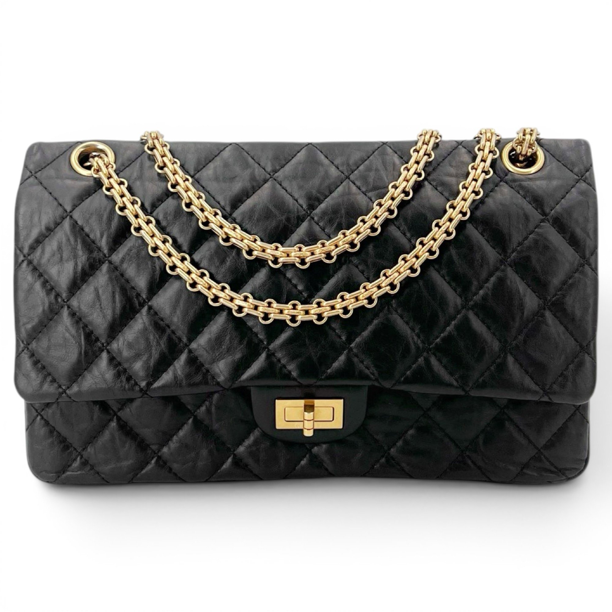 2.55 leather handbag