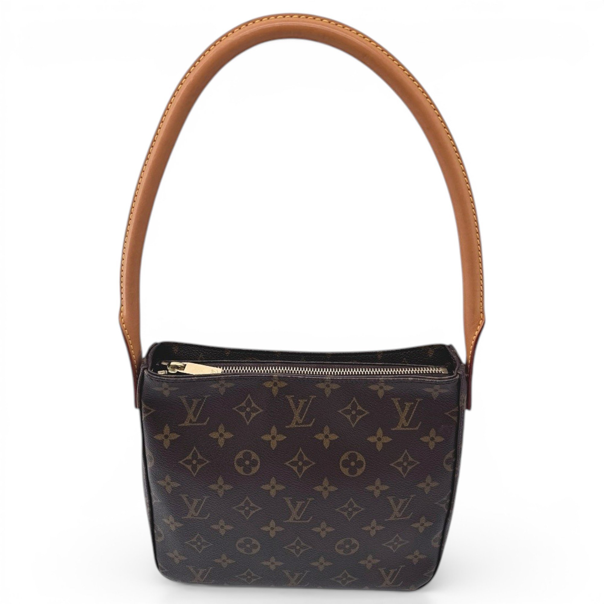 Looping cloth handbag