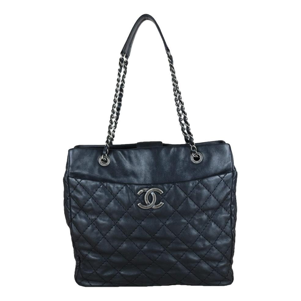 Leather tote