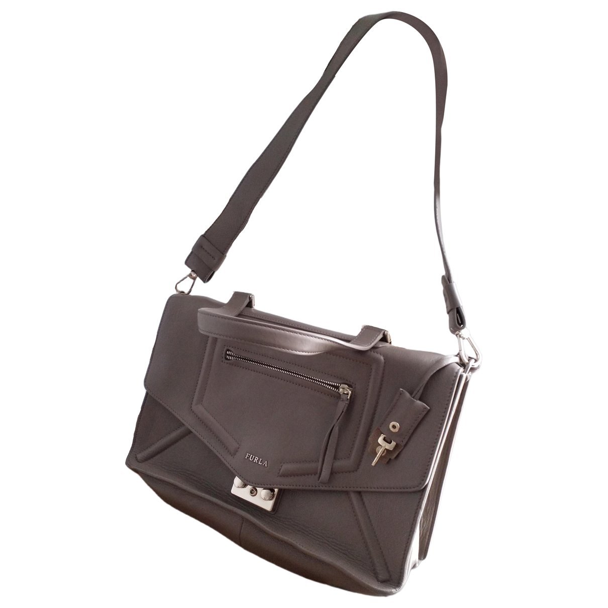 Leather handbag