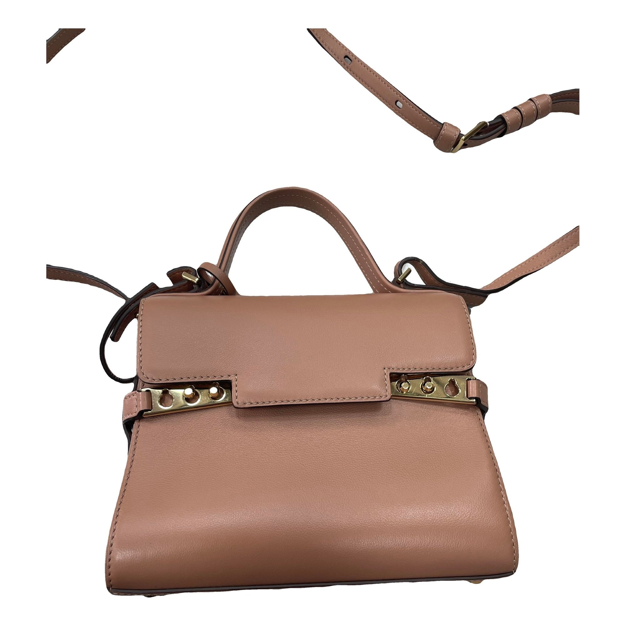 Tempête leather handbag