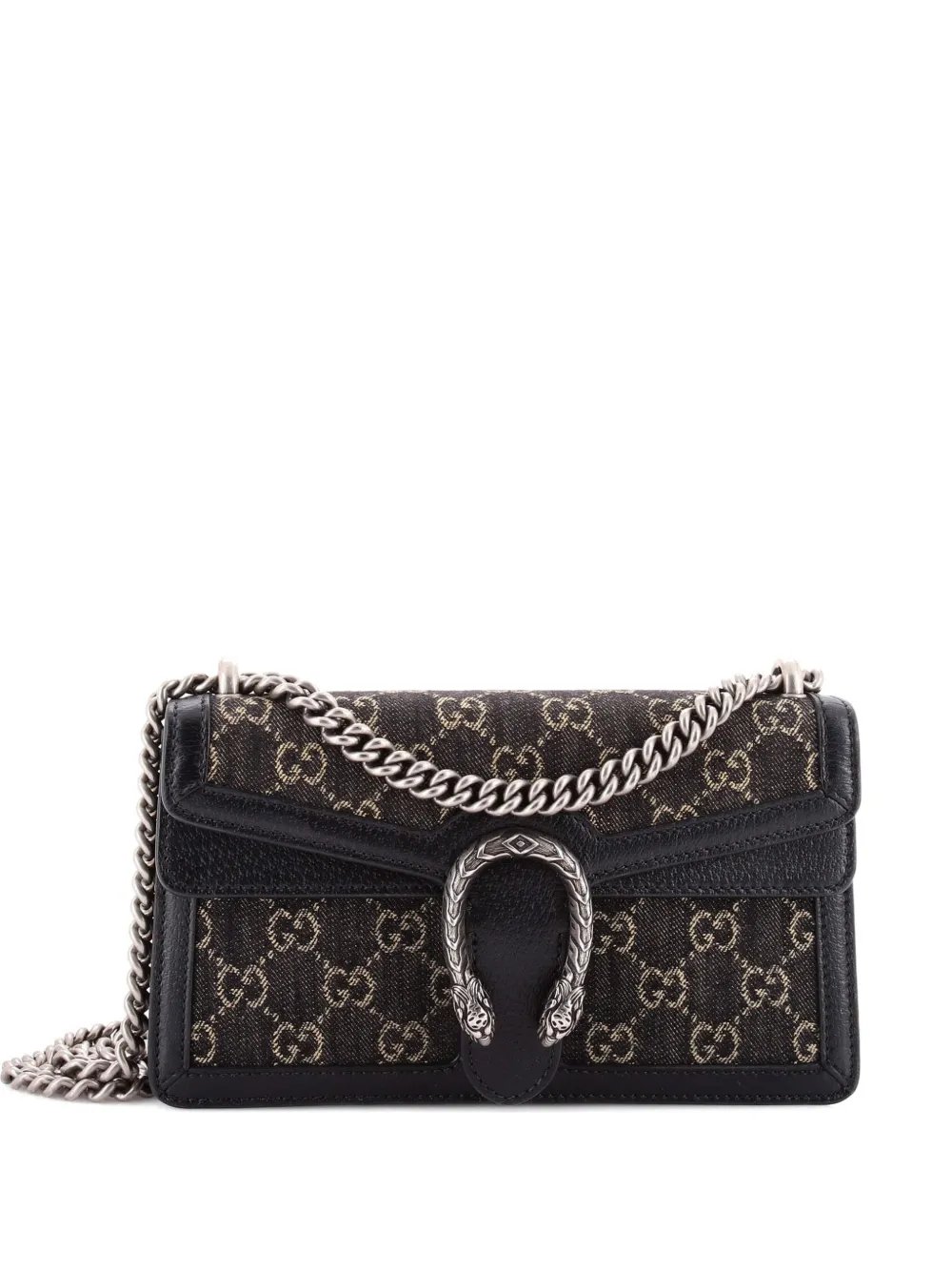 Dionysus Bag GG Denim Small shoulder bag
