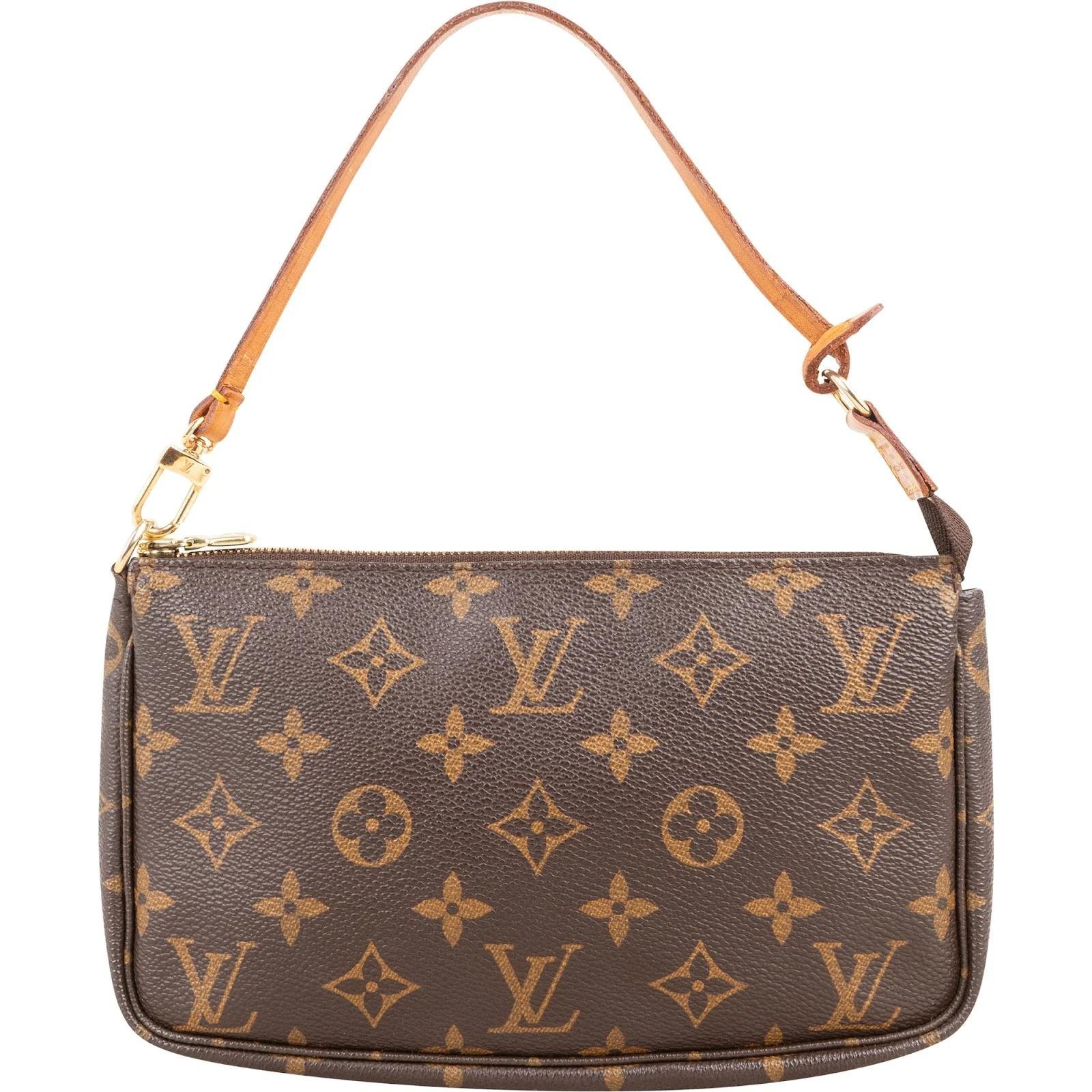 Pochette Accessoire leather handbag
