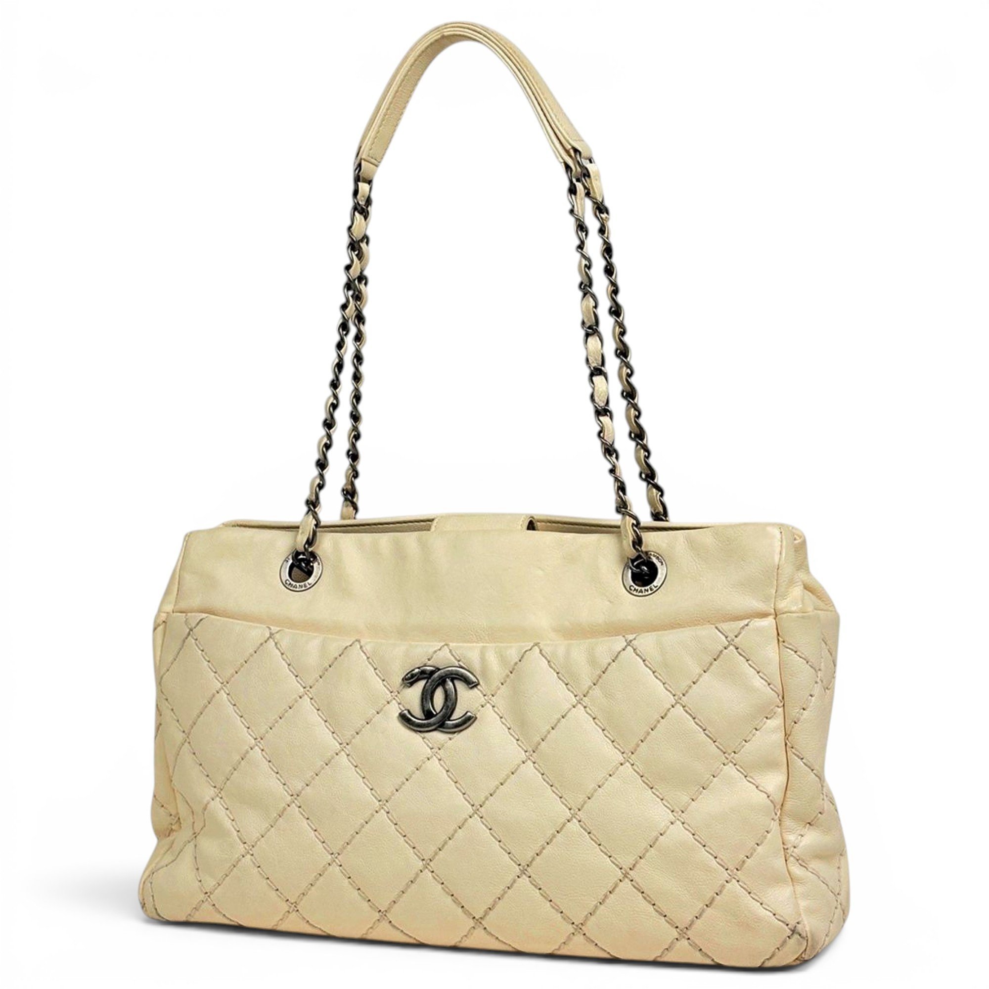 Wild Stitch leather tote