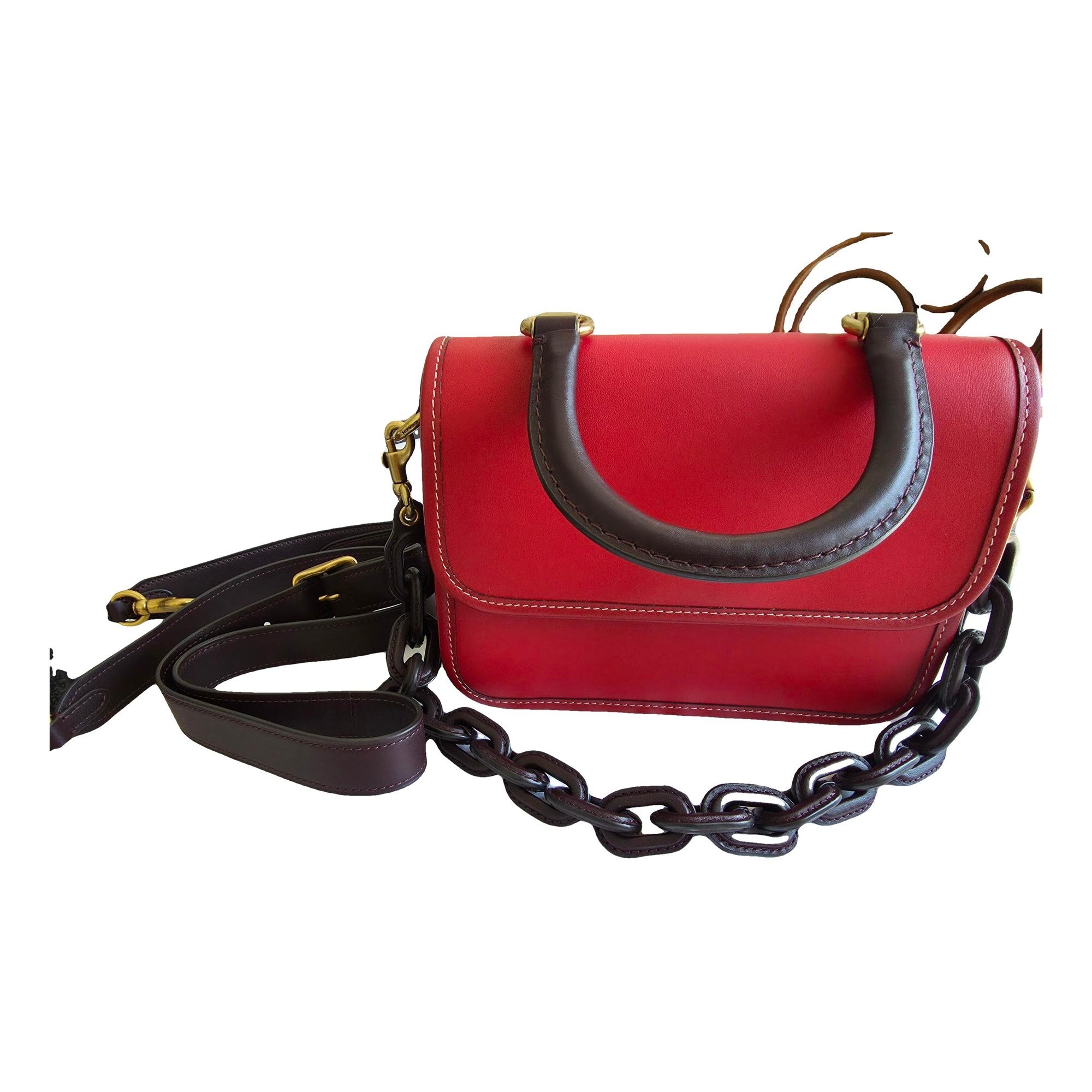 Leather handbag