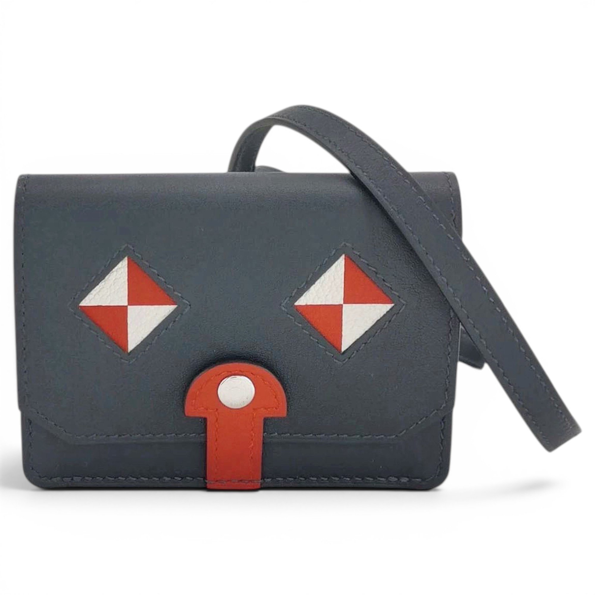 Leather crossbody bag