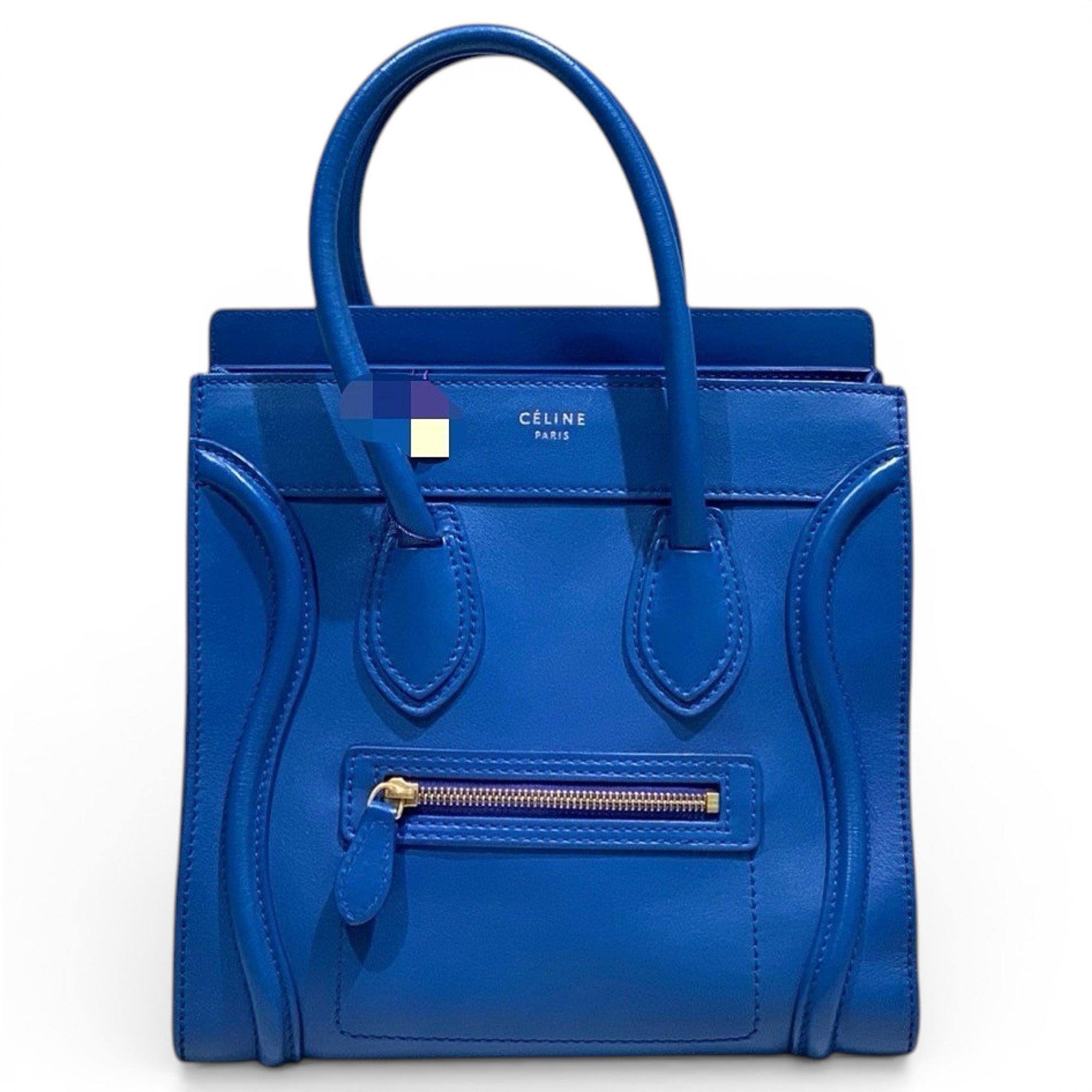 Nano Luggage leather handbag