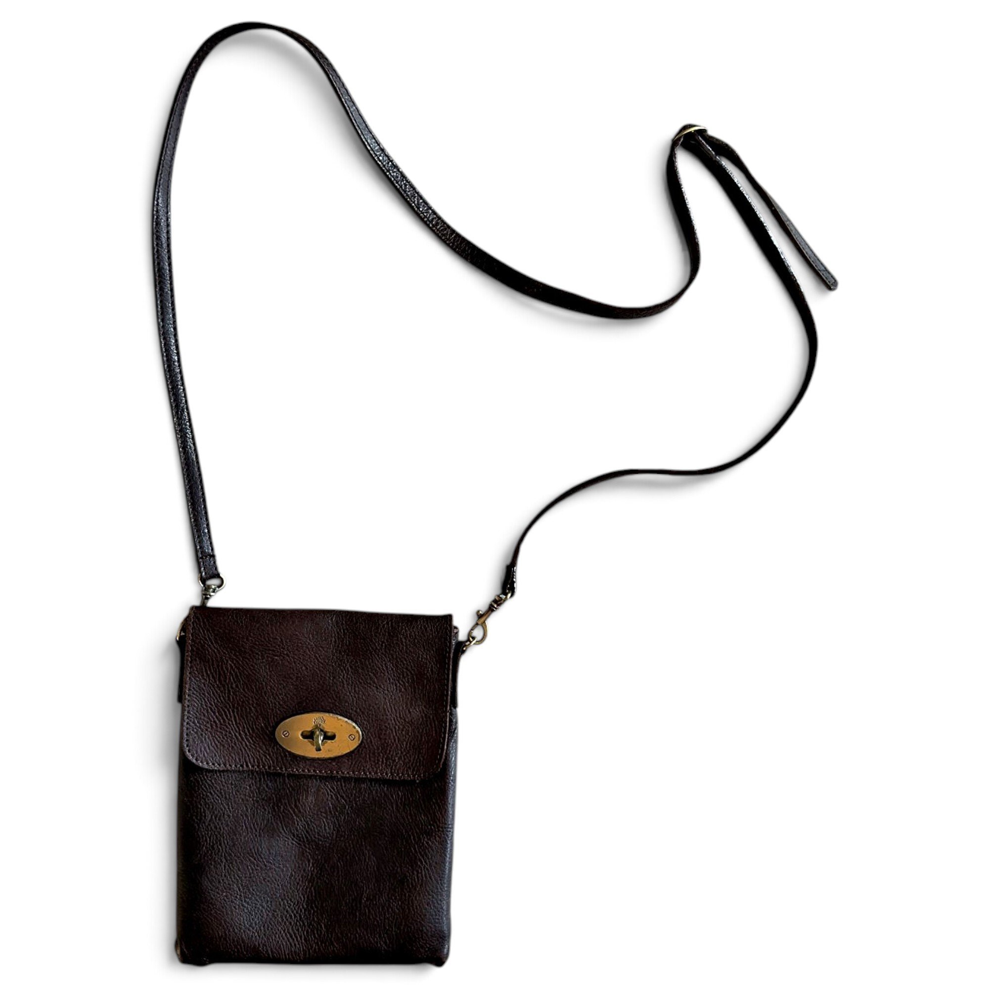 Mulberry Postman's Lock leather crossbody bag
