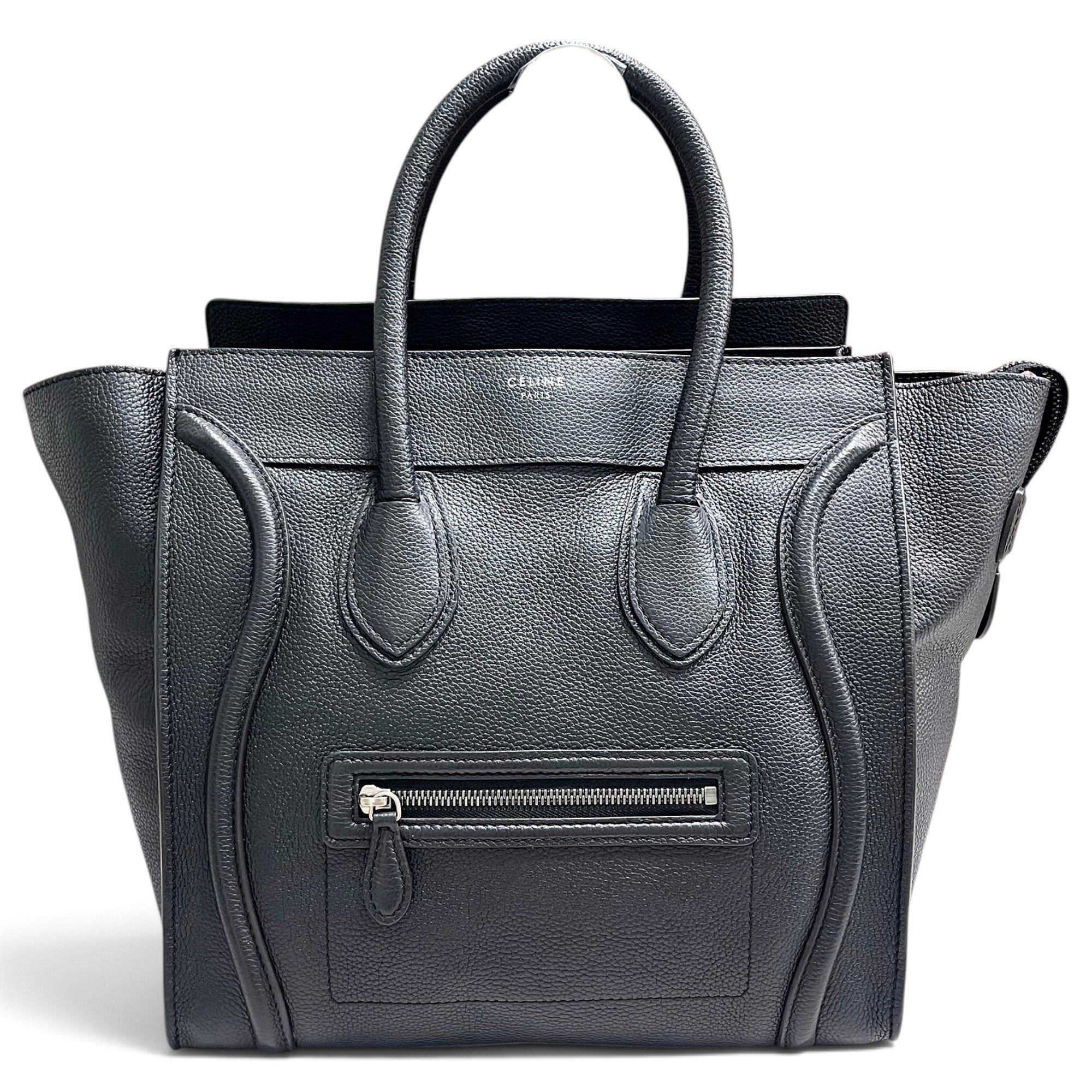 Luggage leather handbag