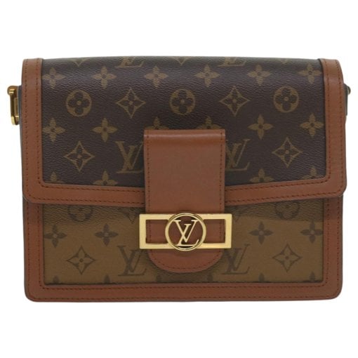 Dauphine leather handbag
