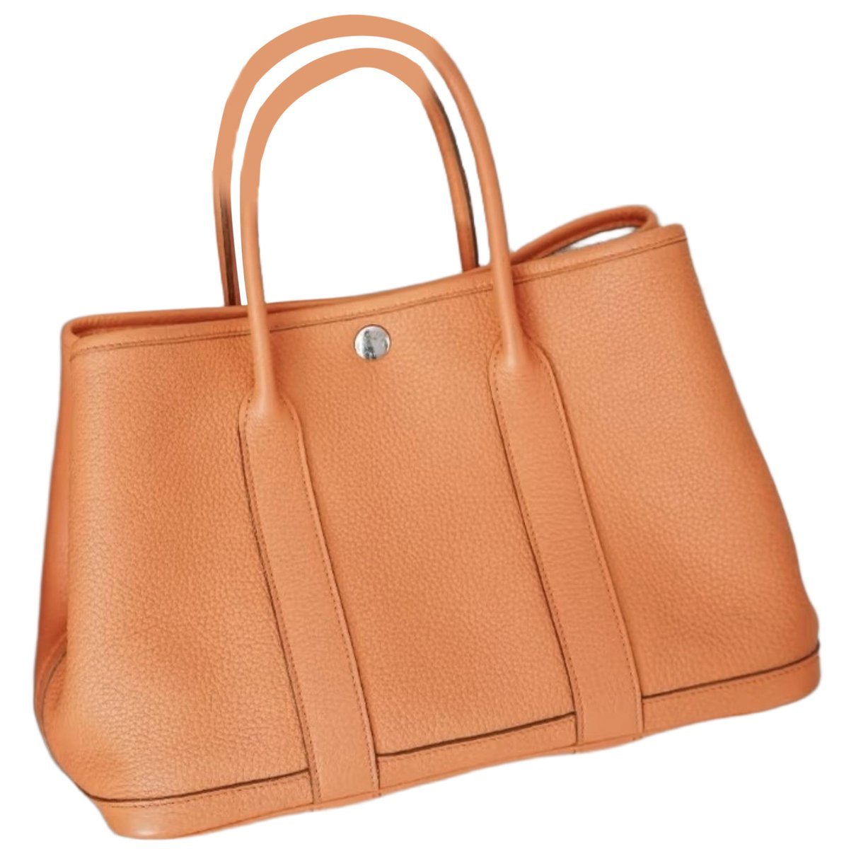 Hermes Garden Party 30 Handbag Orange