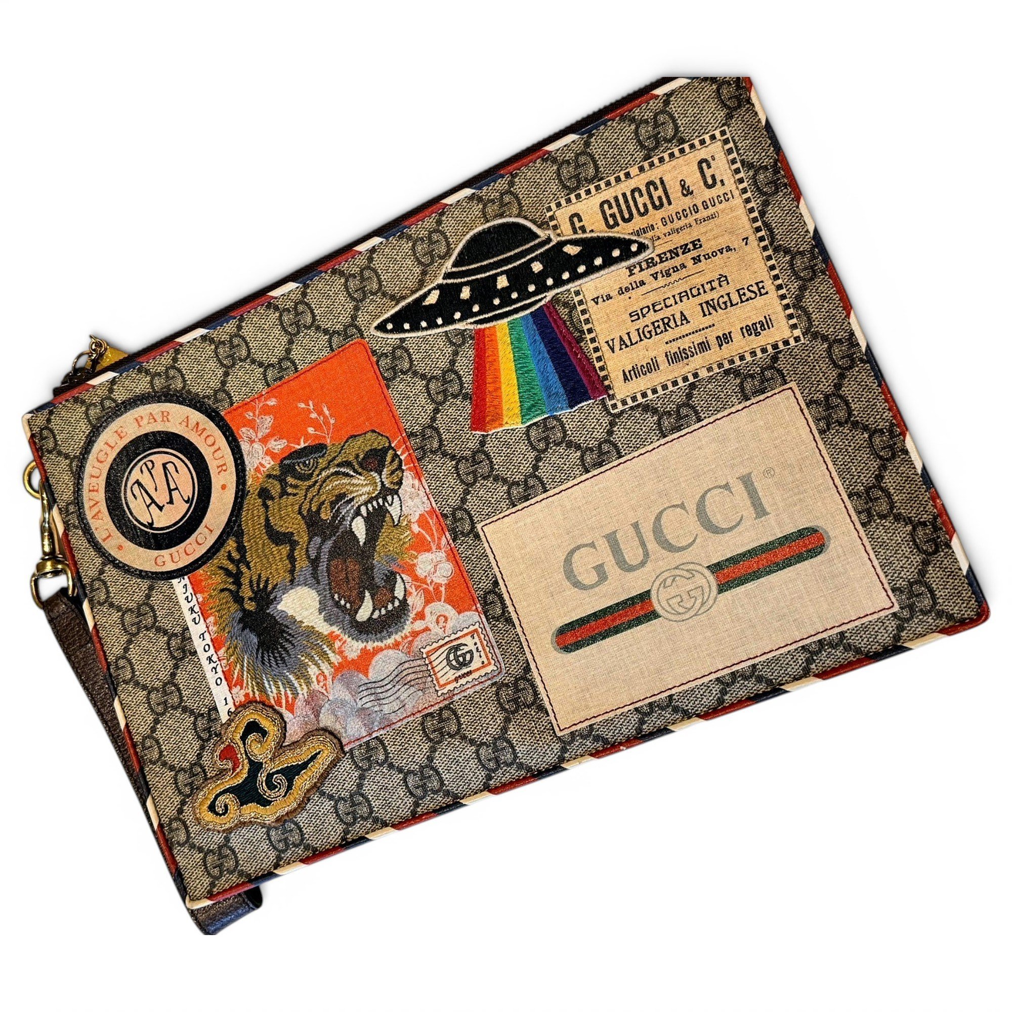 Guccy clutch cloth clutch bag