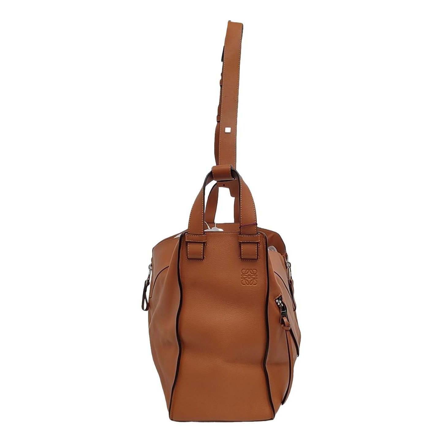 Hammock leather handbag