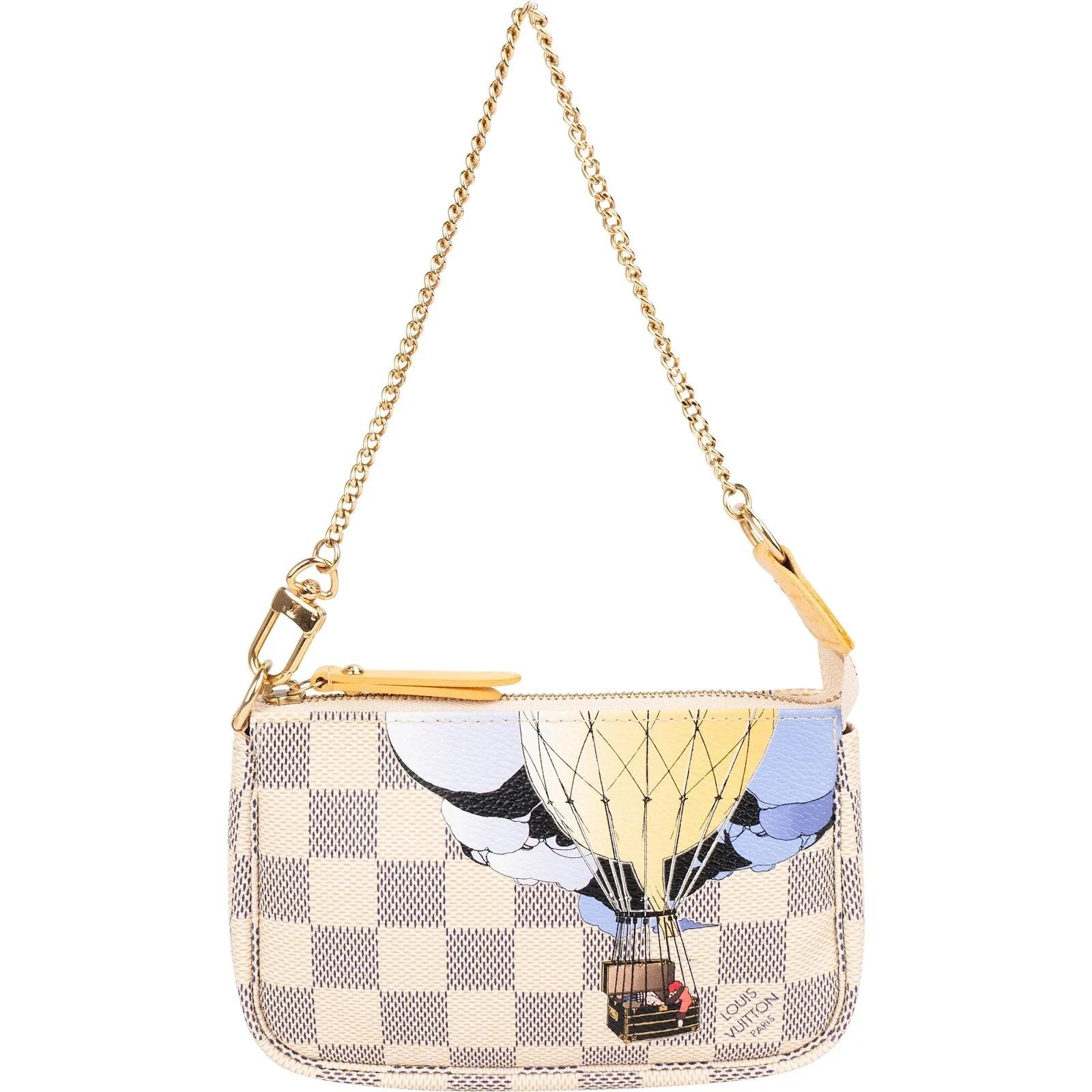 Pochette Accessoire leather handbag