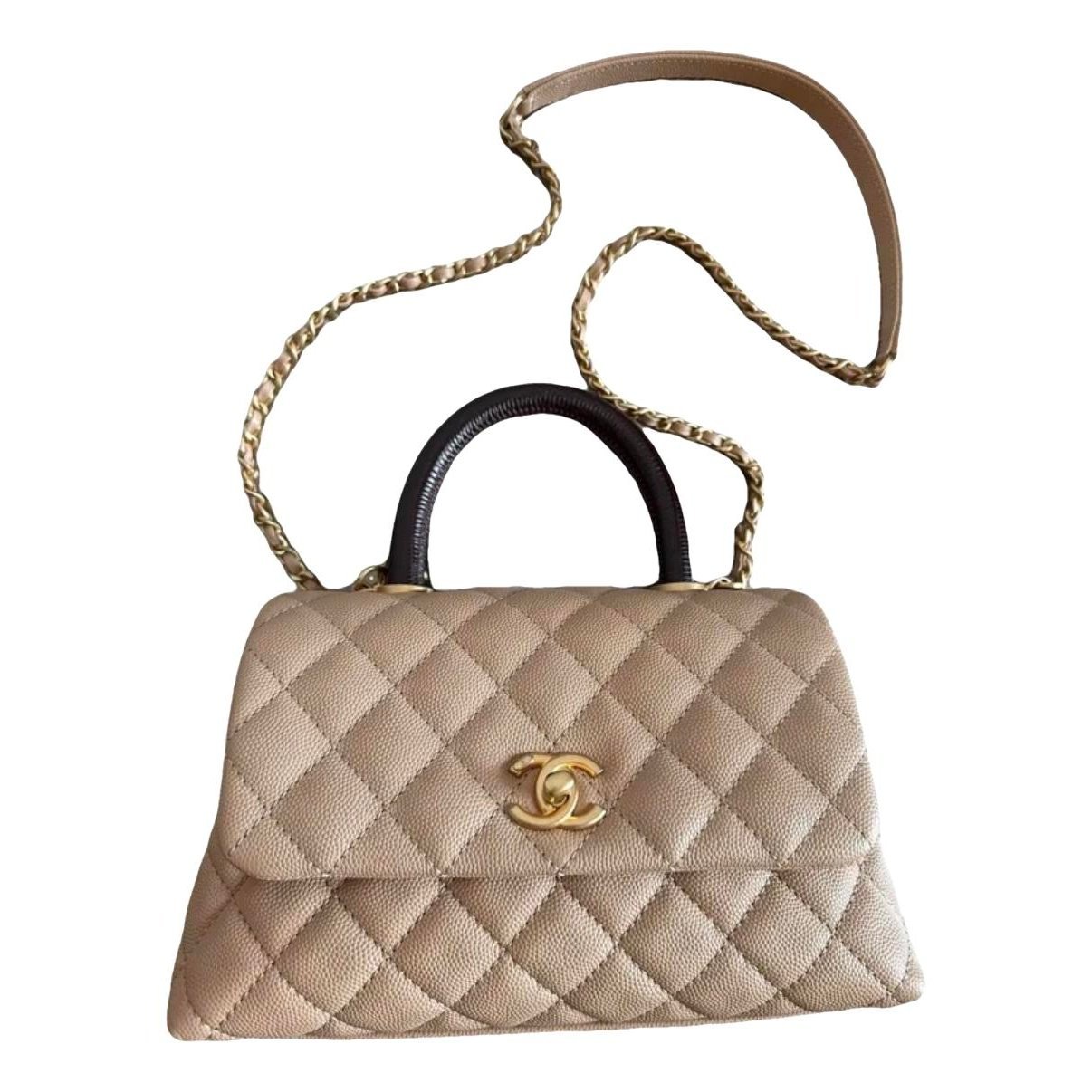 Coco Handle leather handbag