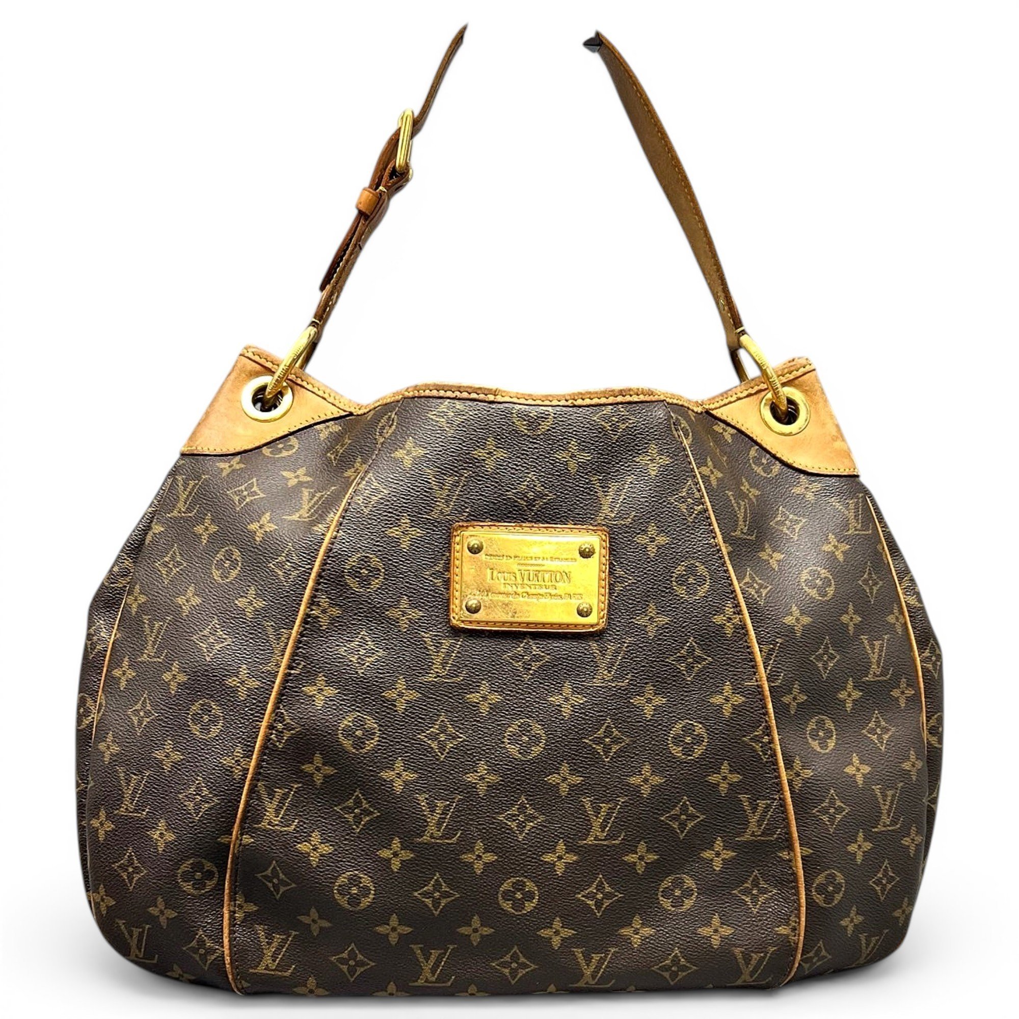 Galliera leather handbag