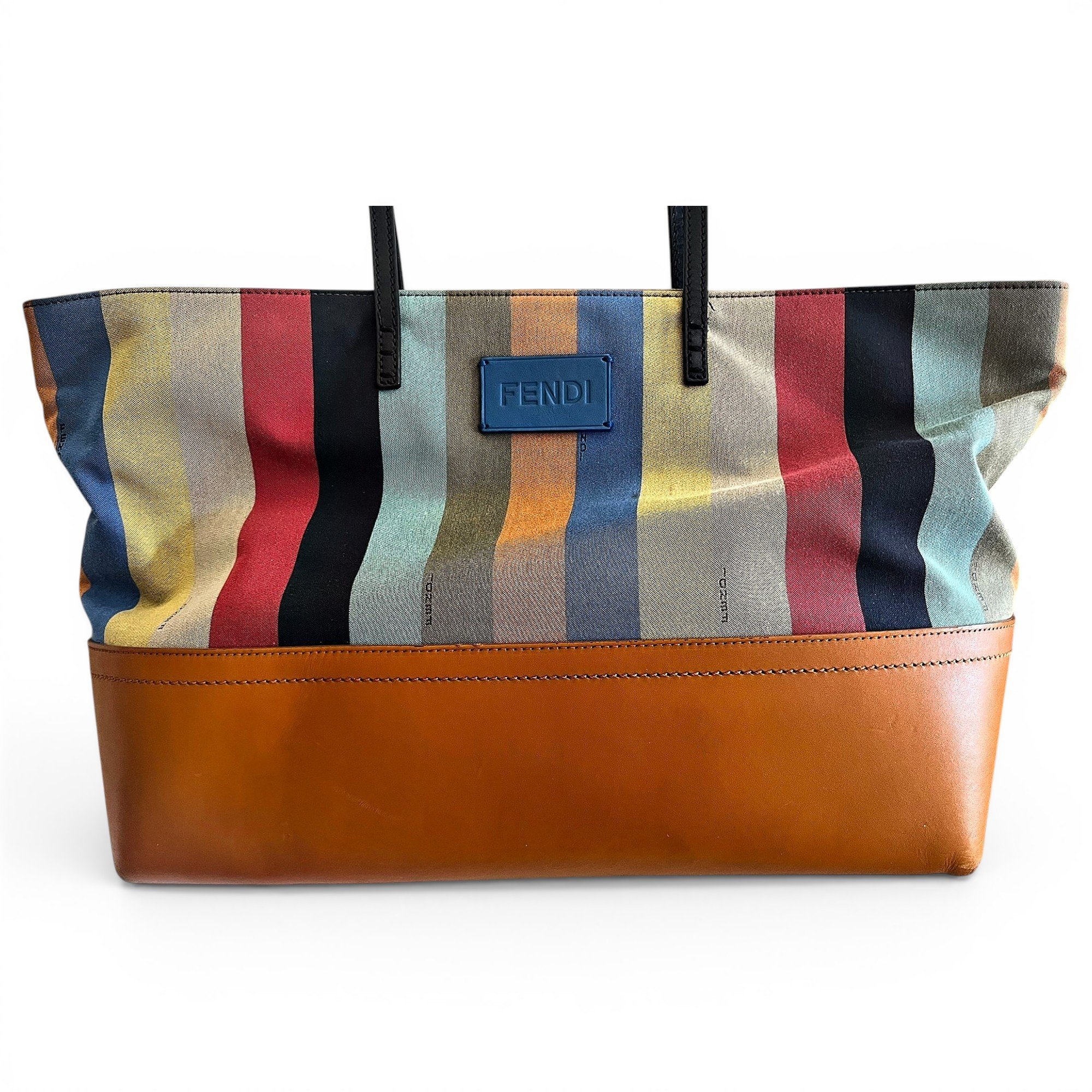 Leather tote