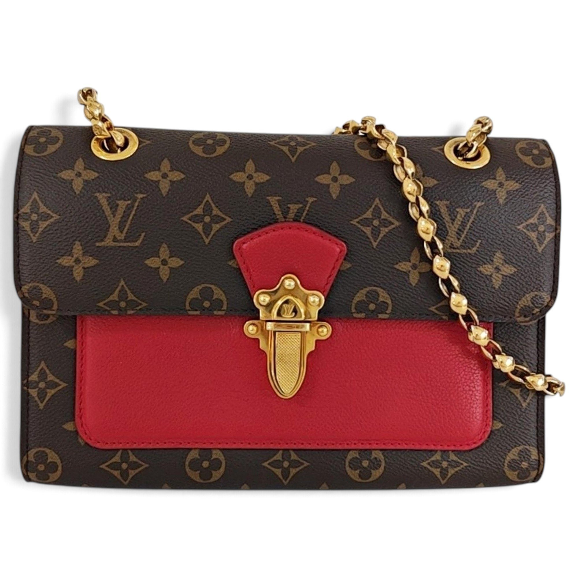 Victoire leather handbag