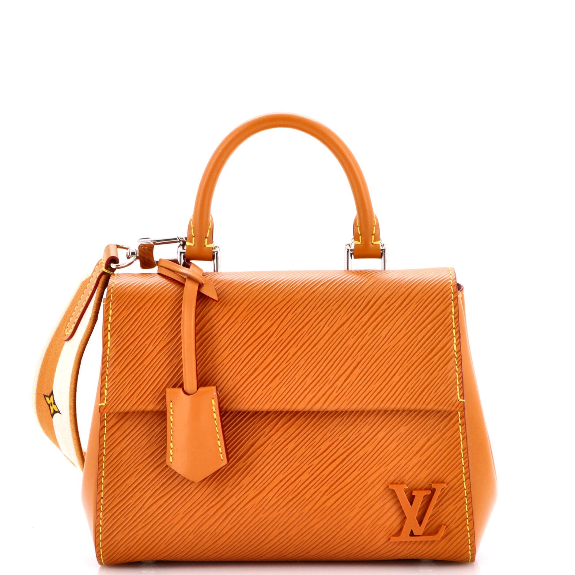 Cluny Top Handle Bag Epi Leather Mini