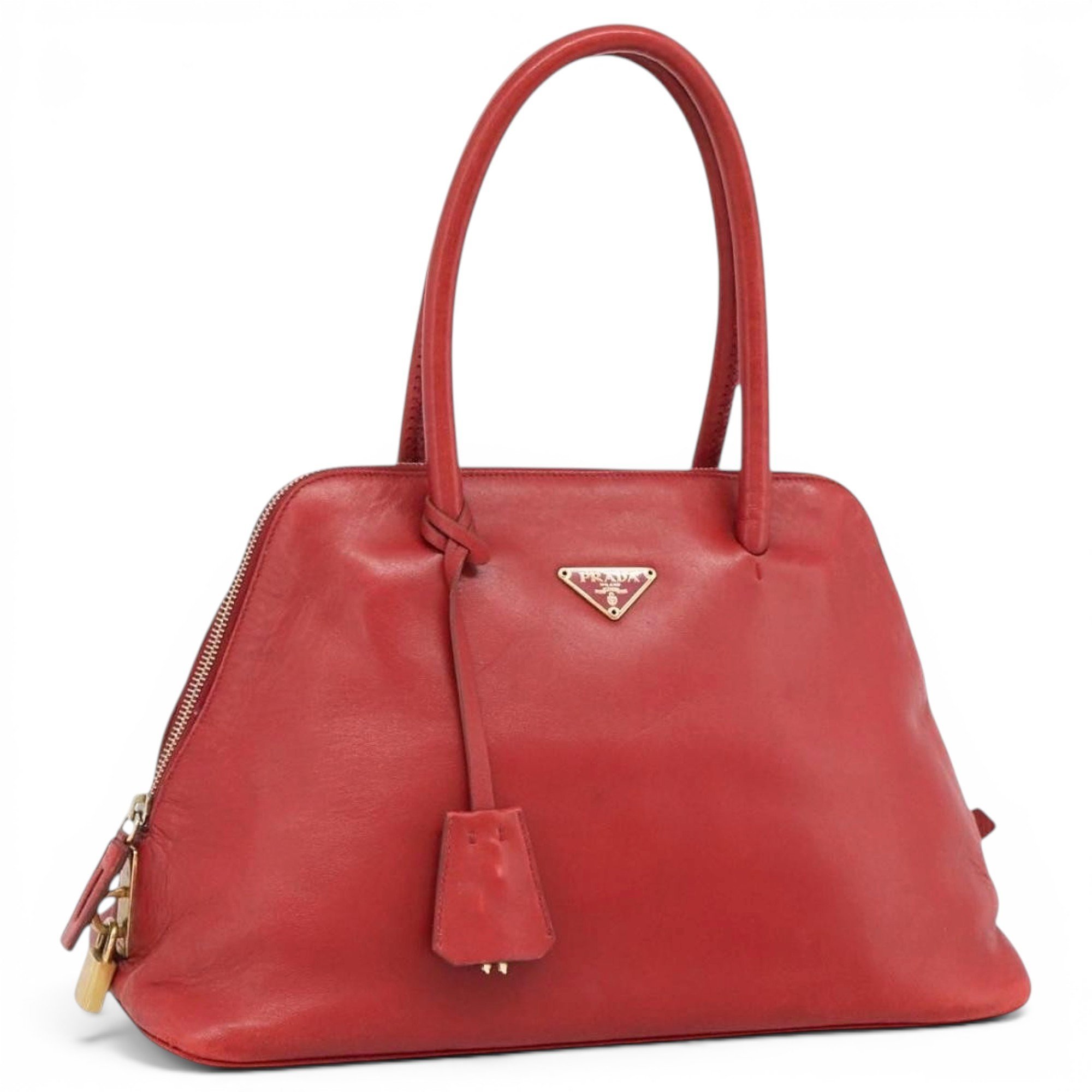 Leather handbag