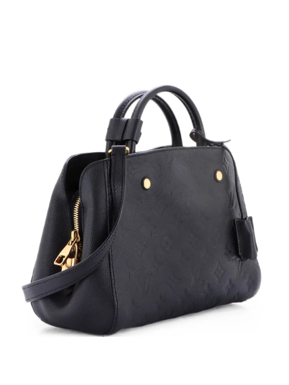 Montaigne Handbag Monogram Empreinte Leather BB satchel