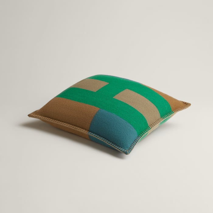 Vert Forêt H Horizon Pillow