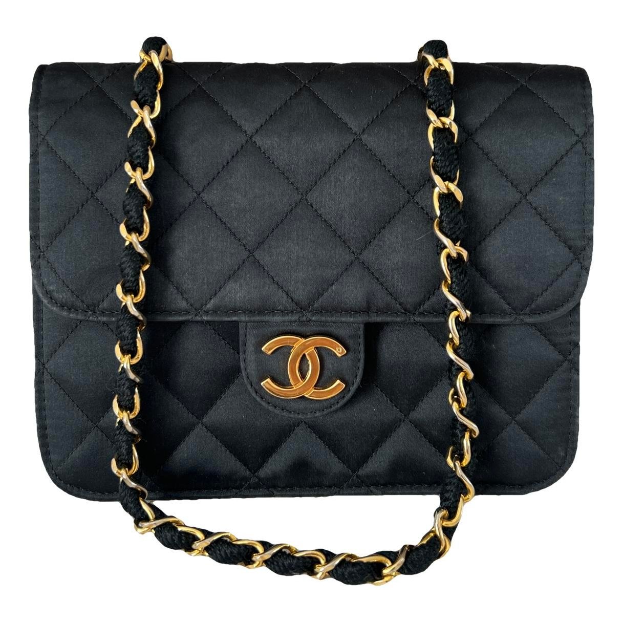 Chanel Trendy CC Flap silk handbag