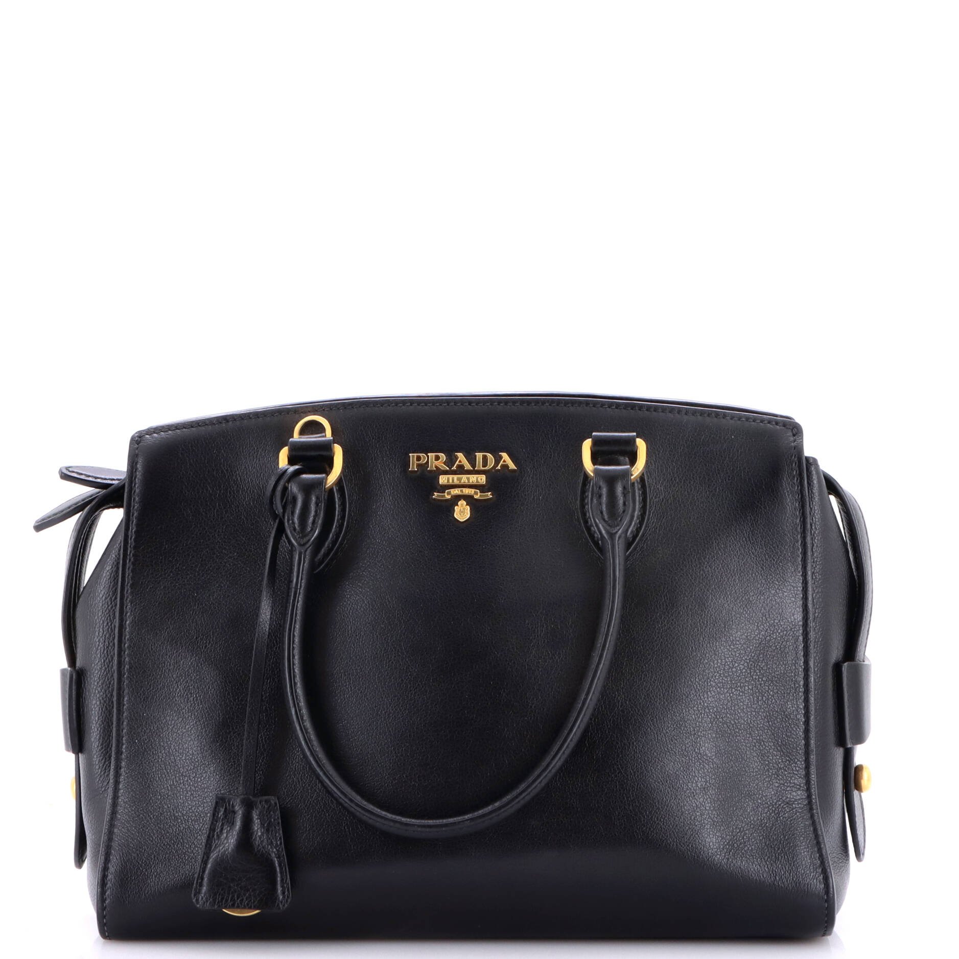 Convertible Zip Around Satchel City Calfskin Medium