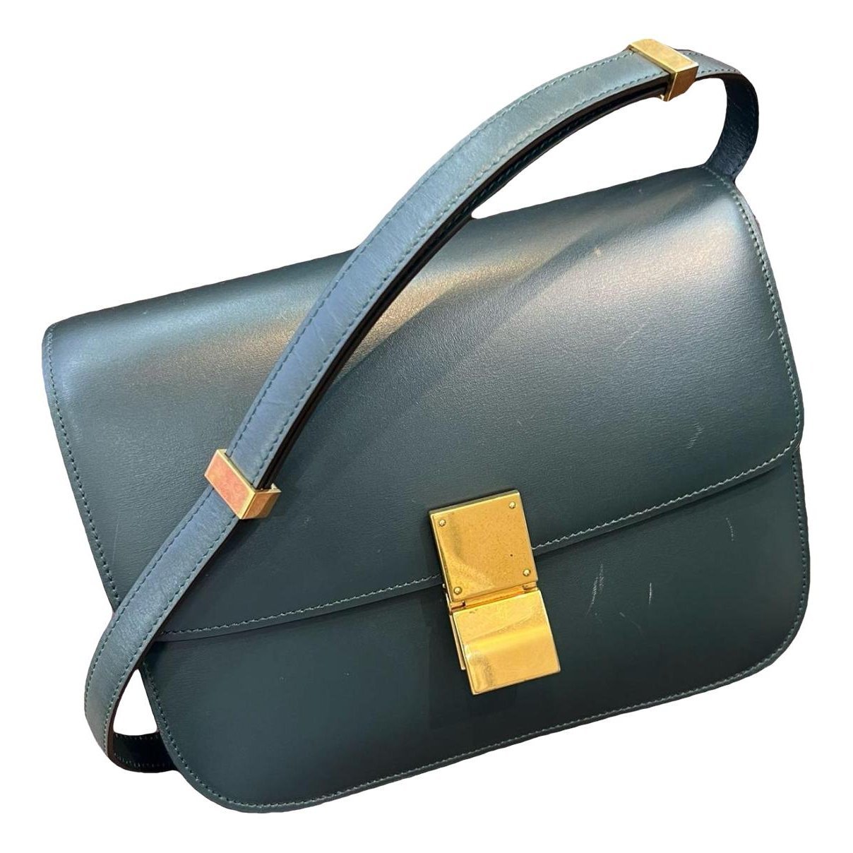 Classic leather crossbody bag