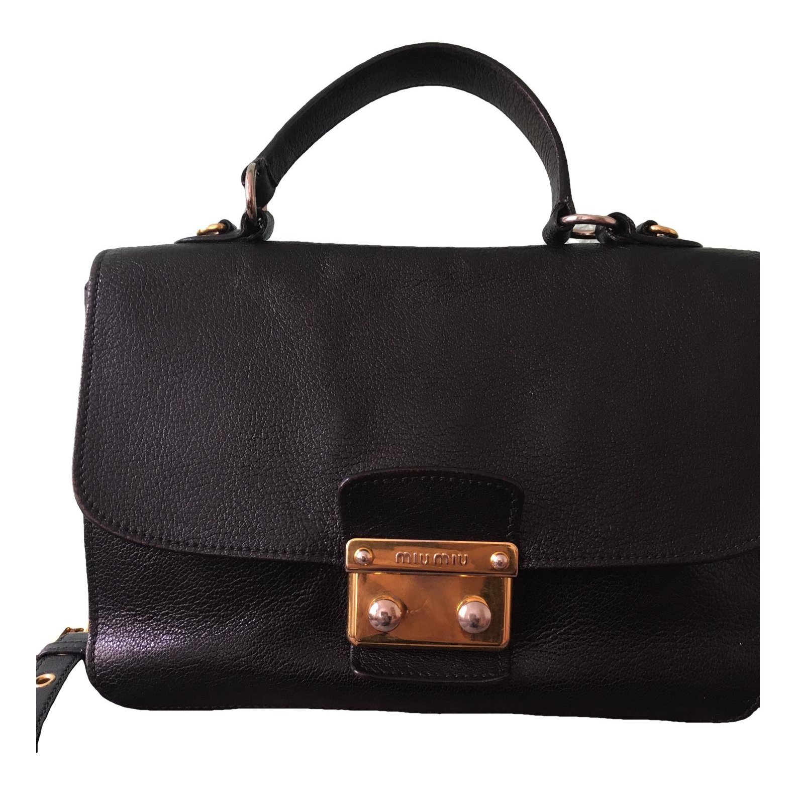 Vitello leather handbag