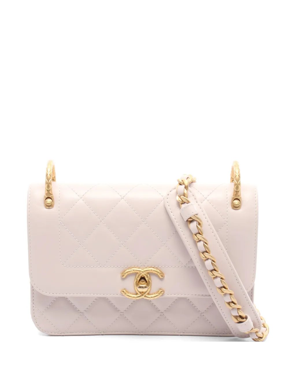 2021s matelassé quilted chain shoulder bag