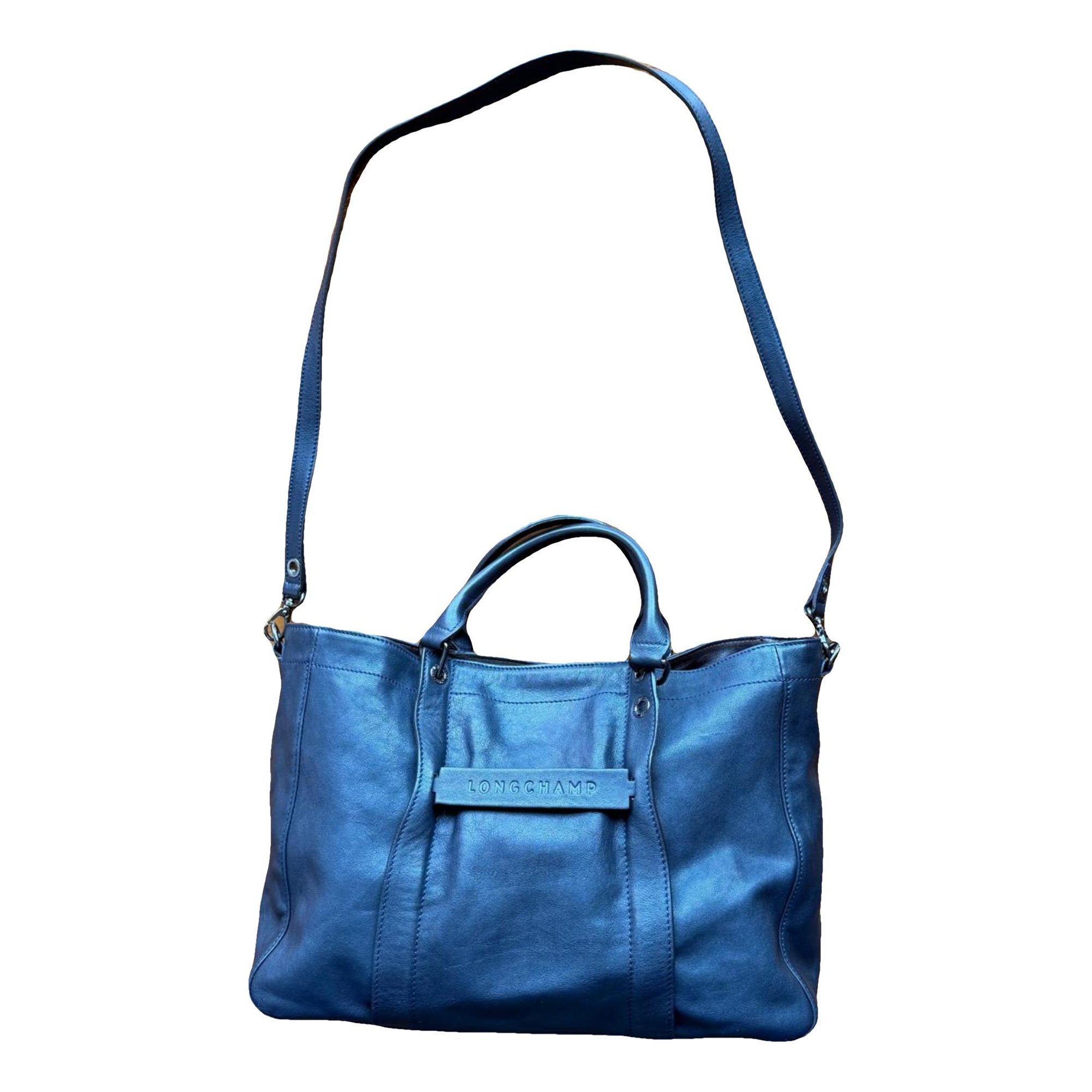 3D leather handbag