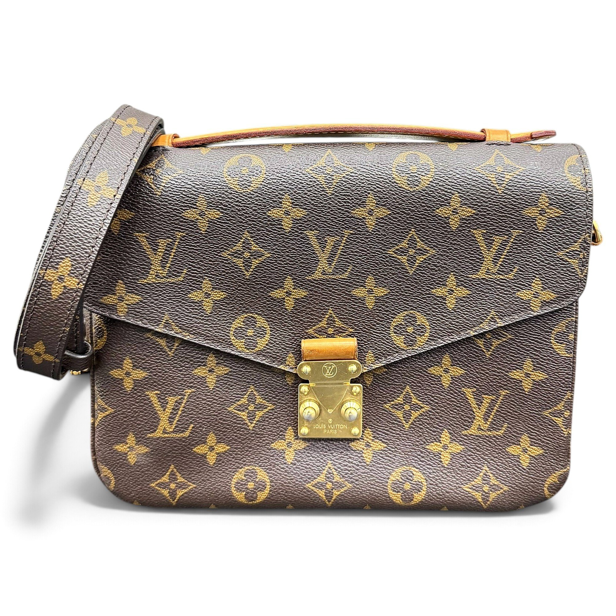 Metis leather handbag