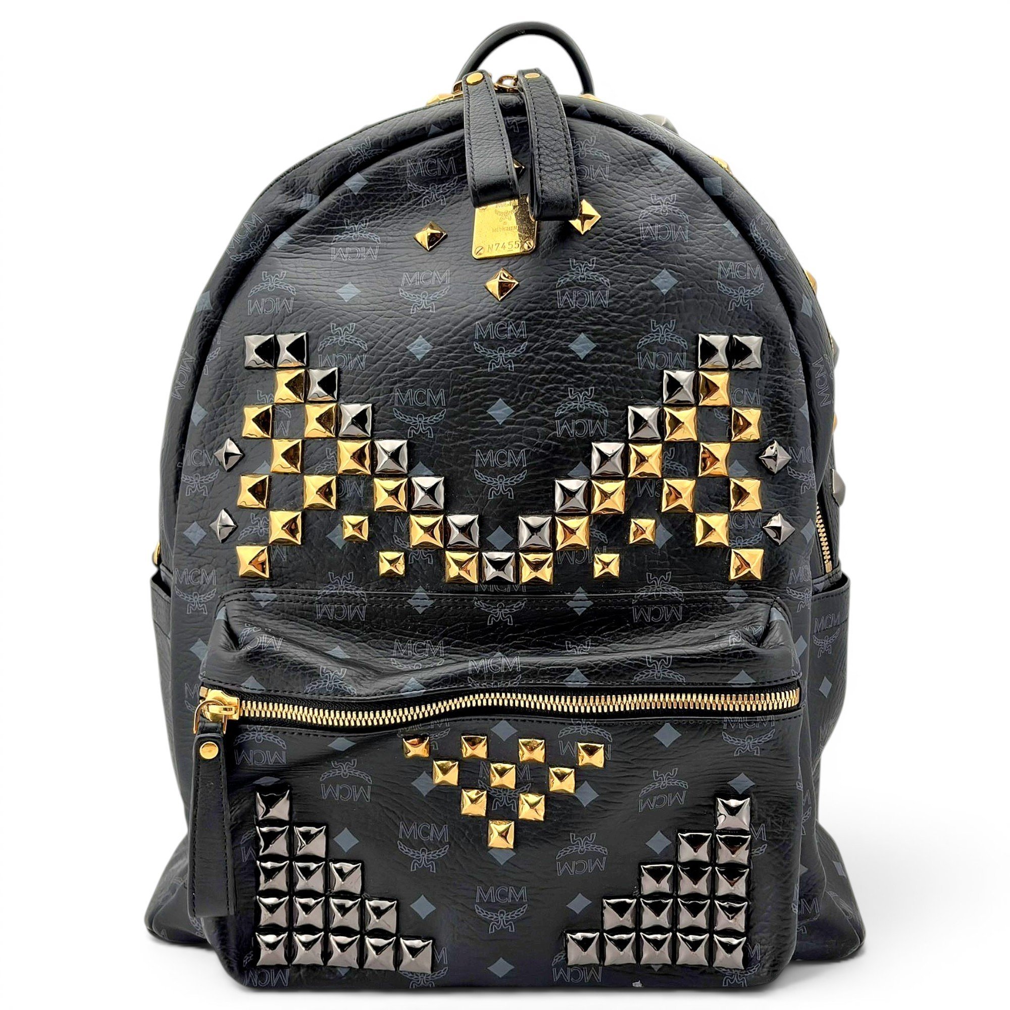 Stark leather backpack