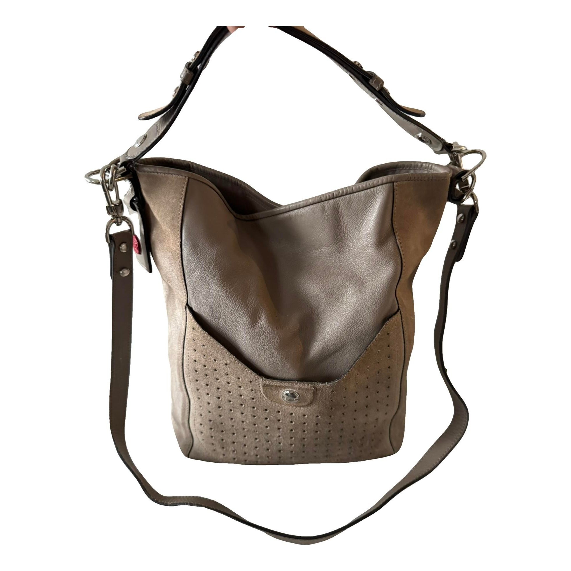 Mademoiselle leather handbag