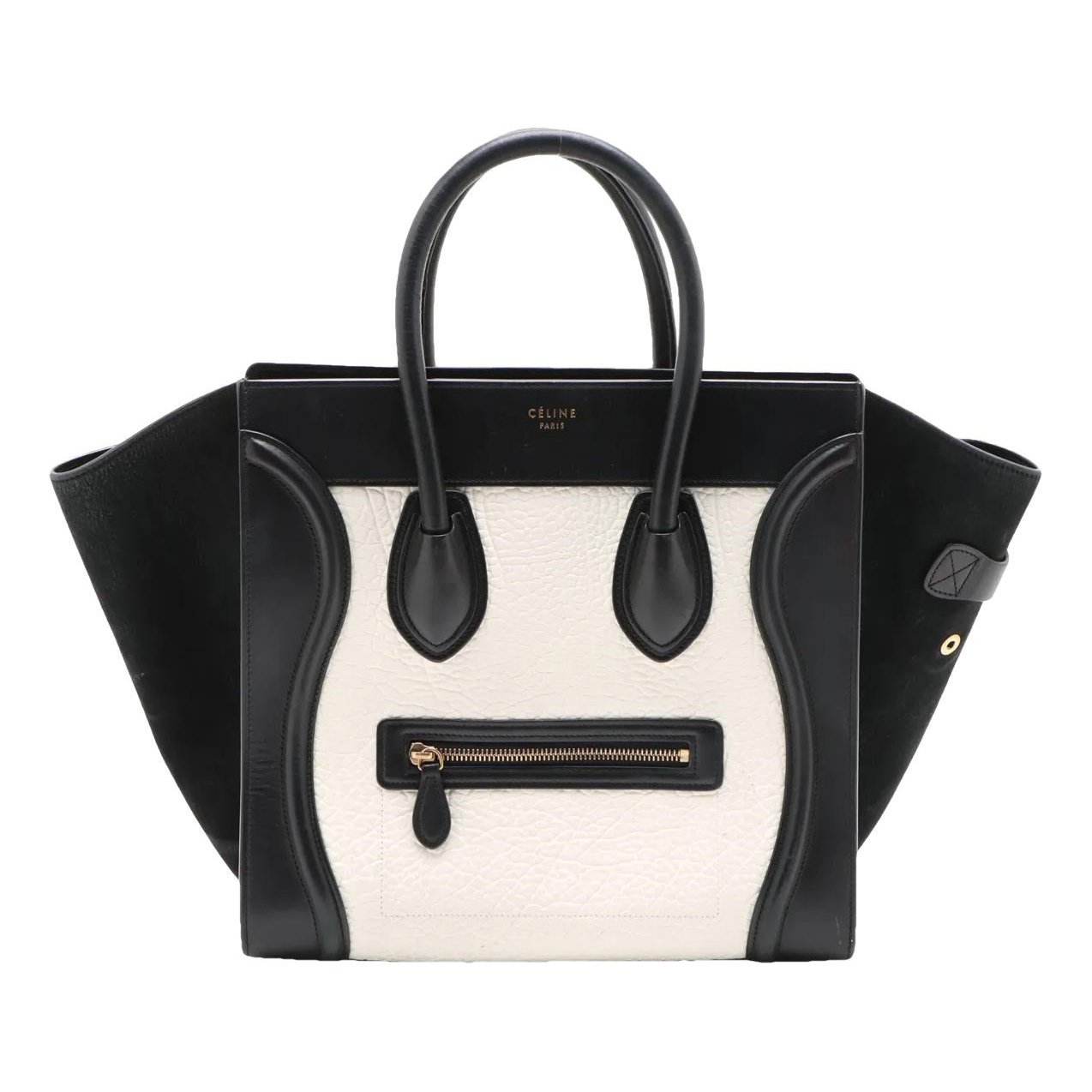 Luggage leather handbag