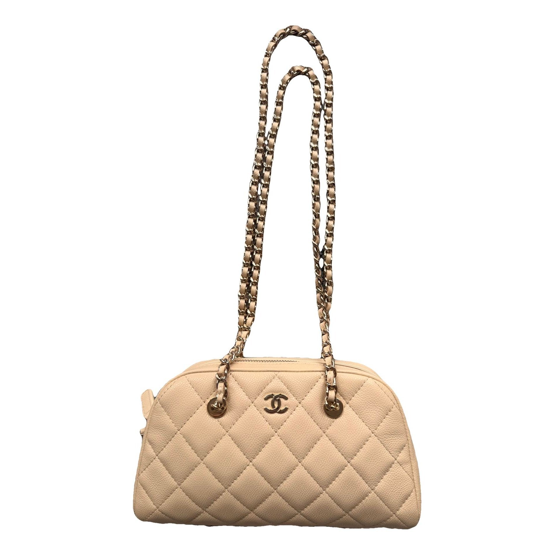 Bowling Bag leather handbag