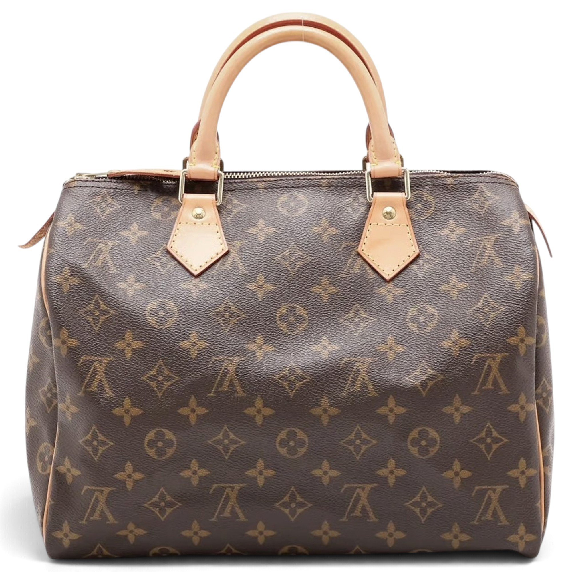 Speedy leather handbag