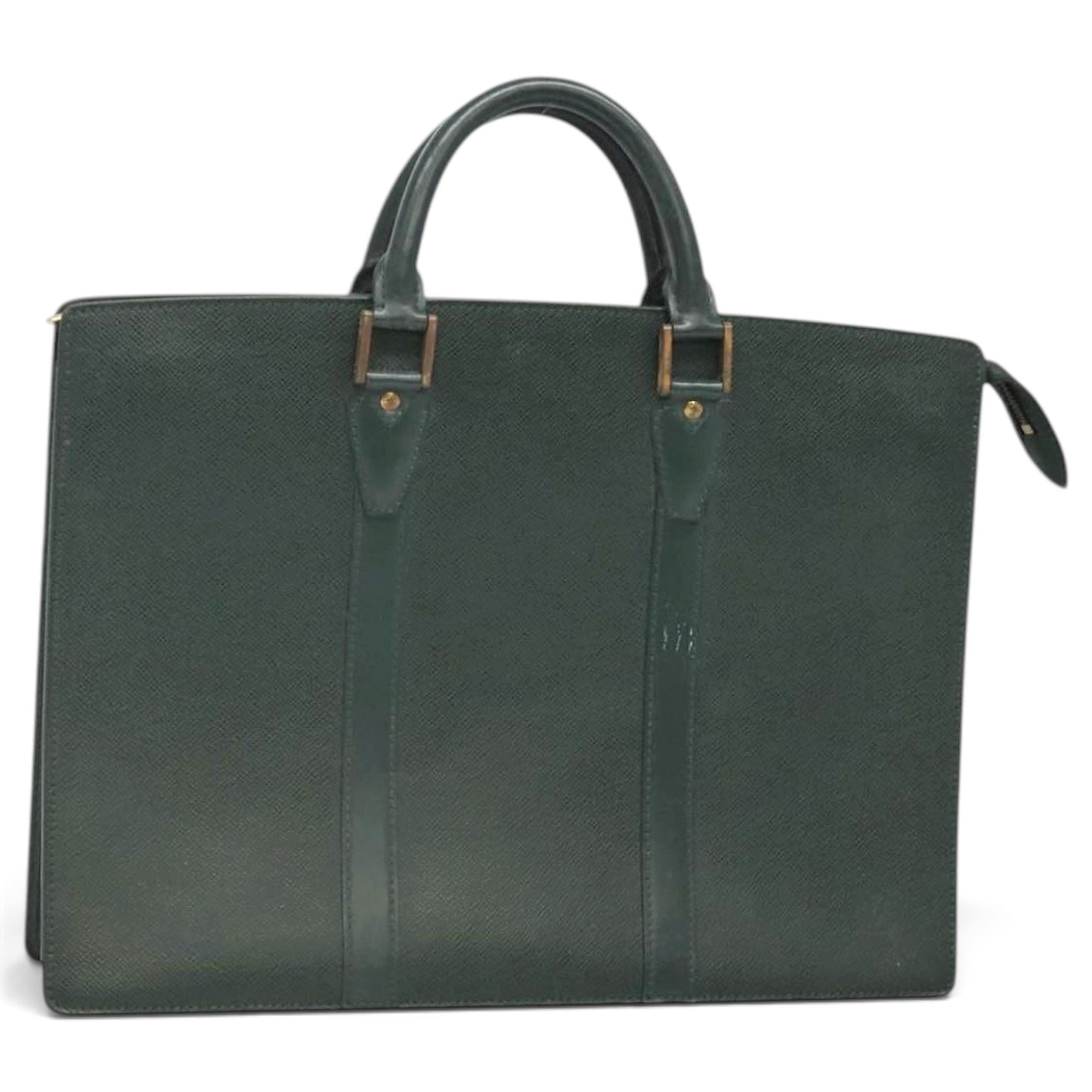 Porte Documents Voyage leather handbag