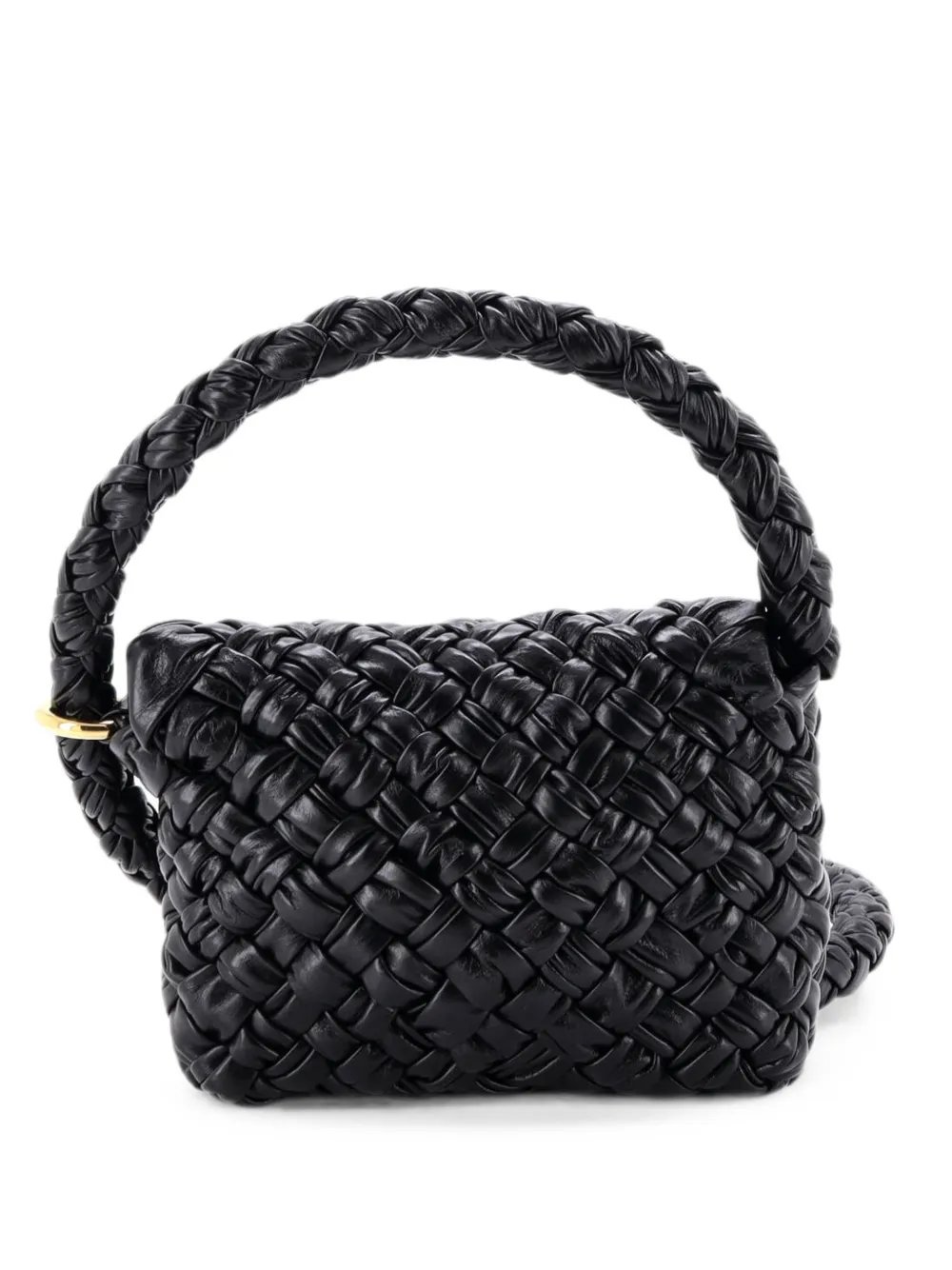 Kalimero Citta Intrecciato Plisse Leather shoulder bag
