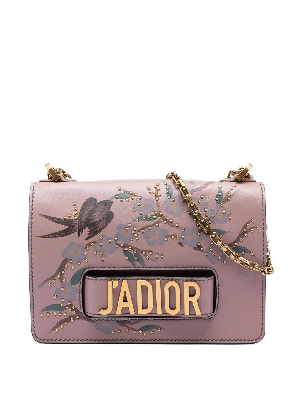2017 Jardin Japonais Medium Calfskin JAdior Chain Flap shoulder bag